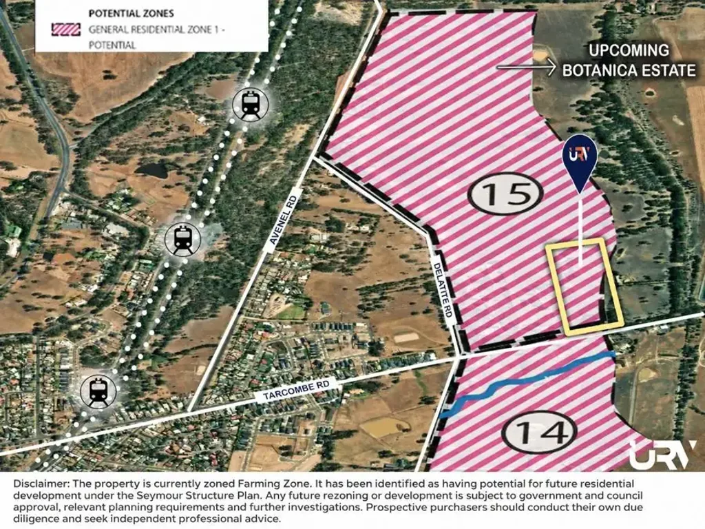 Seymour 3房  Approx. 15 Acres Within Seymour Structure Plan Boundary*