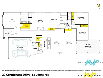 22 Cormorant Drive, St Leonards, Geelong, 4 침실, 2 욕실, House
