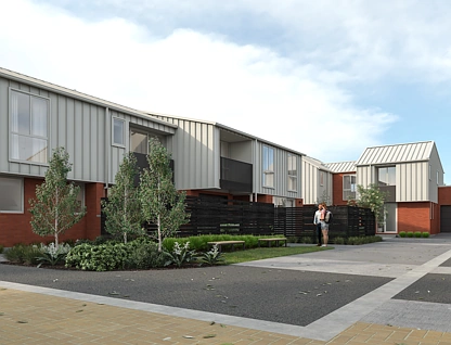 2/139-141 St Albans Street, St Albans, Christchurch, Canterbury, 2房, 1浴, 城市屋