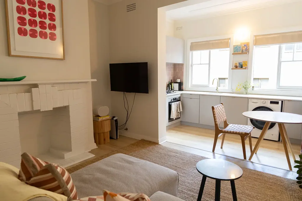 Beautifully Renovated Art Deco Charm | Set rear of the building