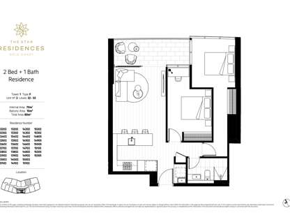 13402/5 The Darling Avenue, Broadbeach, QLD 4218, 2 Bedrooms, 1 Bathrooms, Apartment