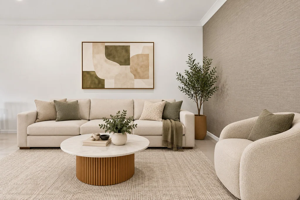 Stretton 4房 Stretton的日常奢华：高挑天花板、太阳能供电与庭院舒适生活 Everyday Luxury in Stretton: Soaring Ceilings, Solar Power & Courtyard Ease