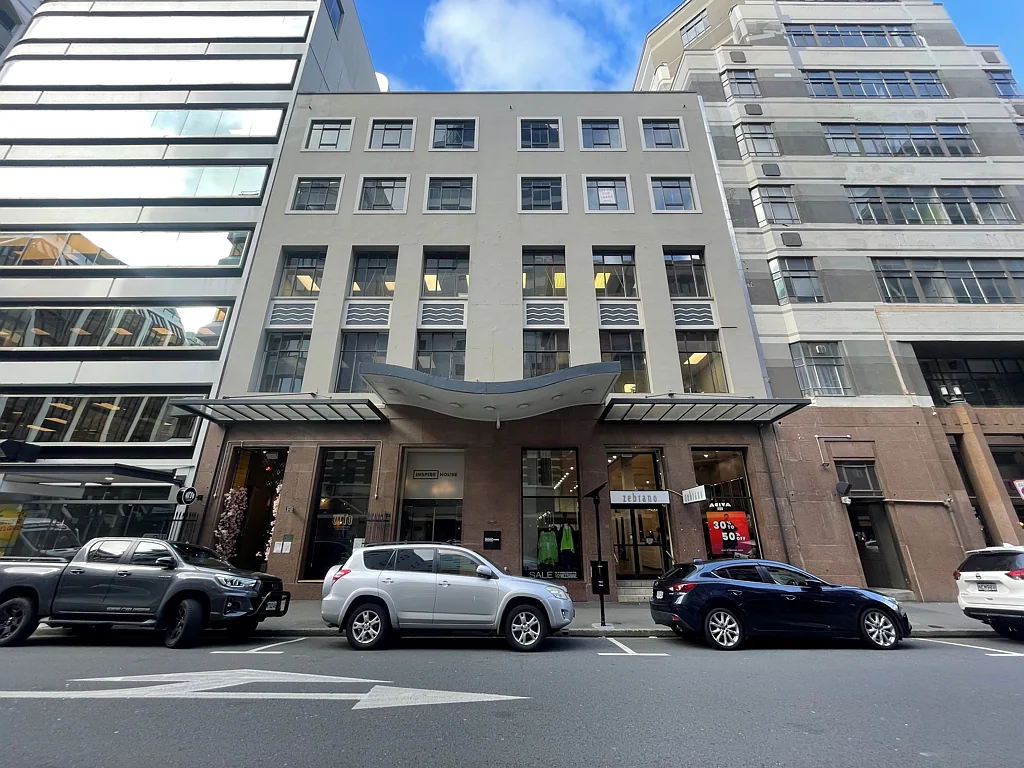 Wellington Central Level 4, 125 Featherston St– Full Floor 402sqm