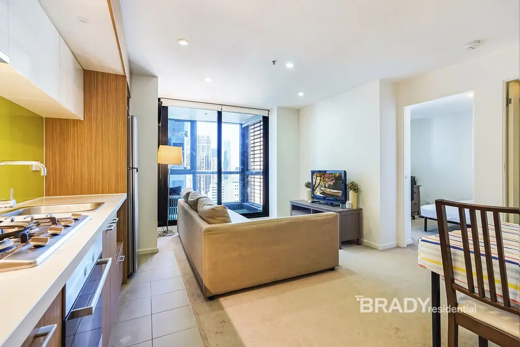 LOVELY FURNISHED TWO BEDROOM AT MELBOURNE SKY