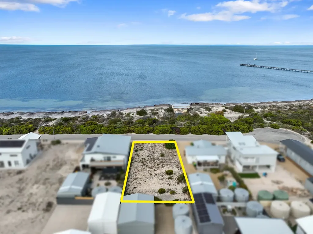 Marion Bay Secure a Rare Esplanade Vacant Building Allotment