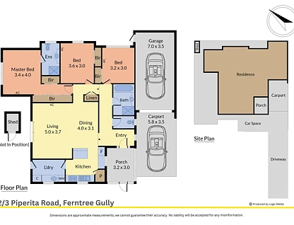 2/3 Piperita Road, Ferntree Gully, VIC 3156, 3 ਕਮਰੇ, 2 ਬਾਥਰੂਮ, Unit