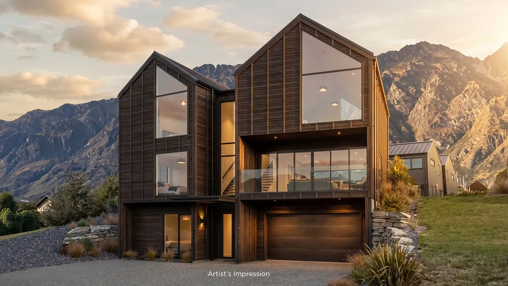 Jacks Point 4 Bedroom Alpine luxury land and build