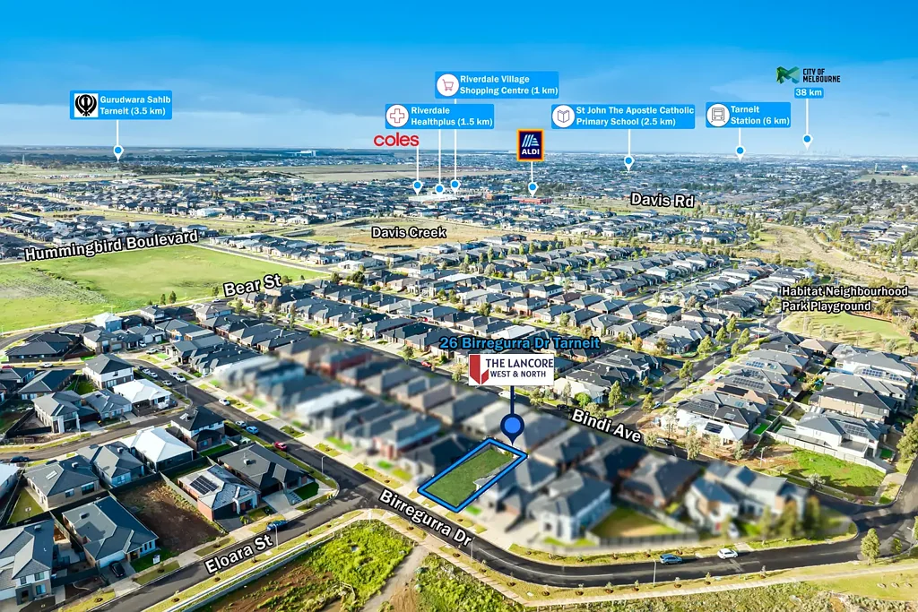 Tarneit Creek Facing - Walk to School & Shops