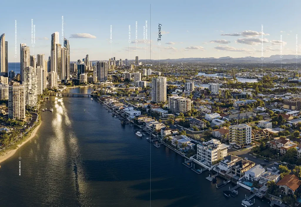 Surfers Paradise 2 Slaapkamer LIFE IS GREAT ON CHEVRON
Brand New  UPMARKET 2 Bedroom - 2 Bathroom