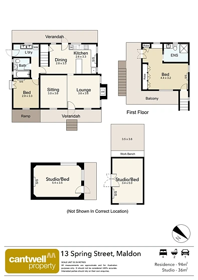 13 Spring Street, Maldon, VIC 3463, 4 Bedrooms, 2 Bathrooms, House
