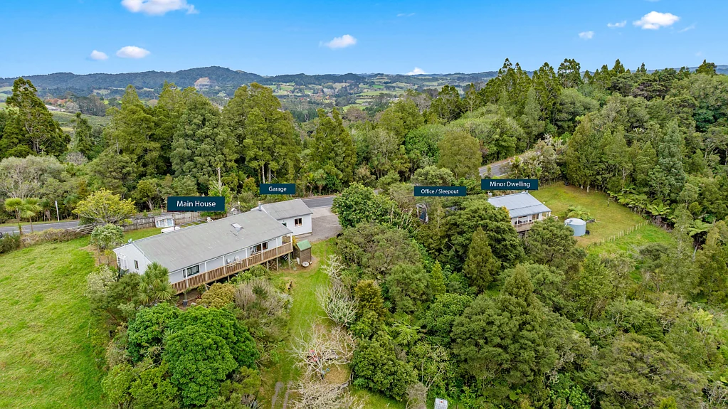 Waitoki Home and income with incredible views