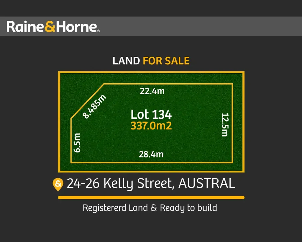 Austral 4房  Registered Land Ready to Build Next to Austral Plaza