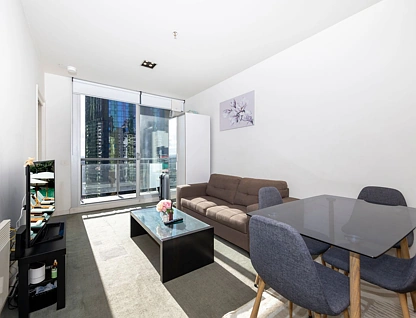 2907A/8 Franklin Street, Melbourne, Melbourne CBD, 2 રૂમ, 1 બાથરૂમ, Apartment