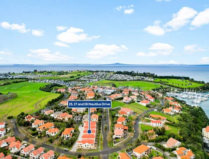 17 Nautilus Drive, Gulf Harbour, Rodney, Auckland, 3房, 2浴, Townhouse