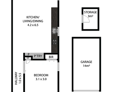 86/43 Eastlake Parade, Kingston, Inner South, 1 Kuwarto, 1 Banyo, Apartment