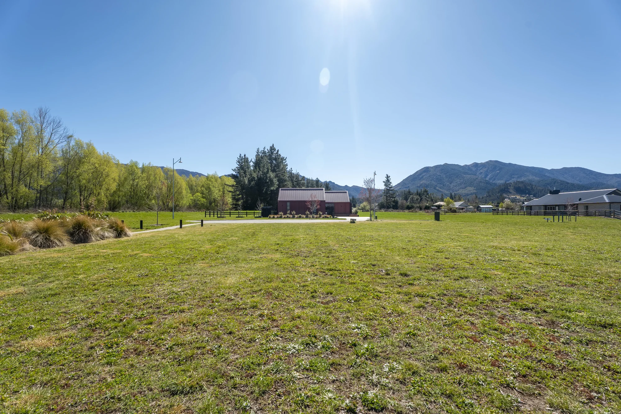 Hanmer Springs Reserve frontage - premium position