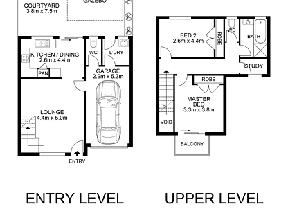 3/137 Lindesay Street, Campbelltown, Macarthur Region, 2部屋, 1バスルーム, Townhouse