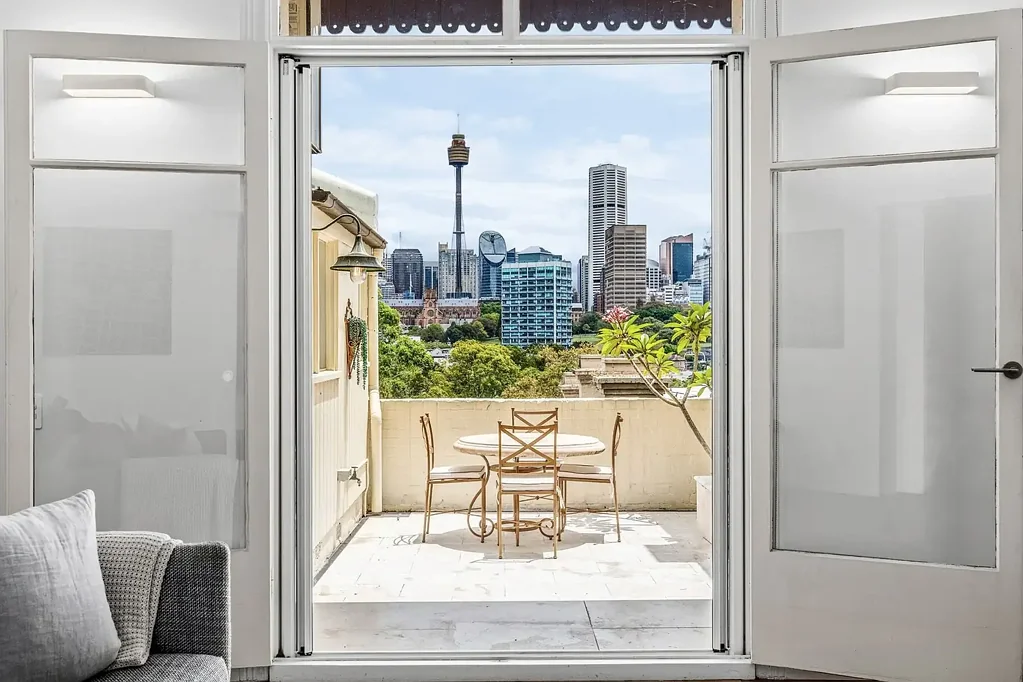 Potts Point 1部屋 Perfectly reimagined one bedroom with city views