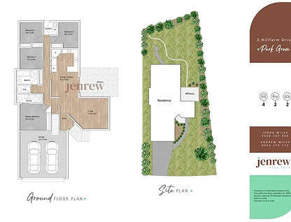 3 Hillfarm Drive, Park Grove, TAS 7320, 4房, 2浴, House
