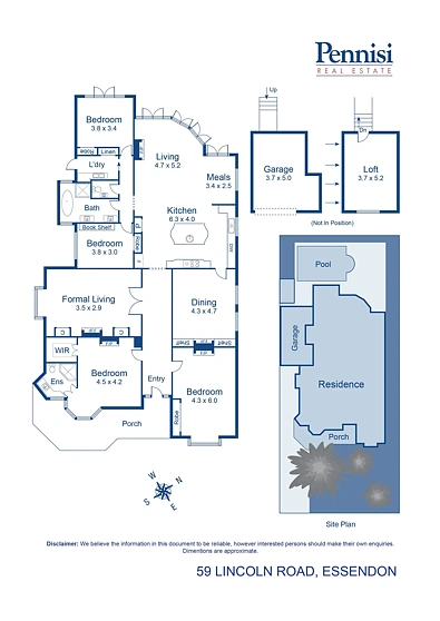 59 Lincoln Road, Essendon, VIC 3040, 4 slaapkamers, 2 badkamers, House