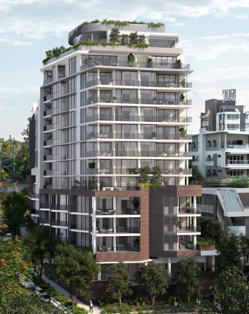 Auchenflower 3ਬੈੱਡਰੂਮ ELEVATED LUXURY LIVING IN AUCHENFLOWER NORTH-EAST ASPECT | EXPANSIVE OUTDOOR LIVING | MOVE IN 2027