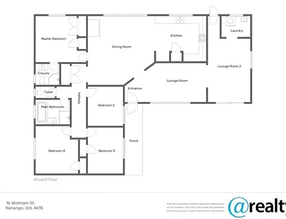 16 Wickham Street, Nanango, QLD 4615, 4房, 2浴, House