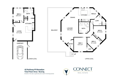 62 Railway Place, Macedon, VIC 3440, 4 રૂમ, 2 બાથરૂમ, House