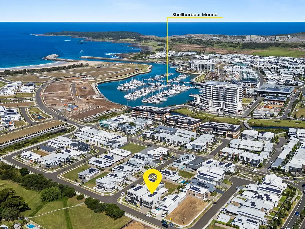 Shell Cove 4部屋 Coastal Luxury Living in Shell Cove Marina
