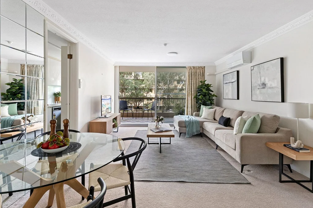 A Light-Filled, Leafy Tree-Top Haven with AC!