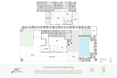 Plano ng Bahay - 12 Kurumba Street, Kippa-Ring, QLD 4021
