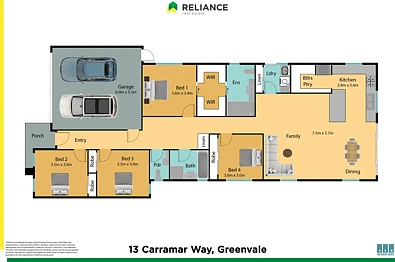 13 Carramar Way, Greenvale, VIC 3059, 4 Bedrooms, 2 Bathrooms, House