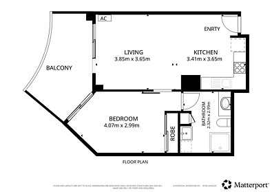 35/69 Milligan Street, Perth, WA 6000, 1 침실, 1 욕실, House