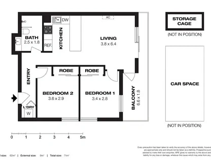 G06/8 Olive York Way, Brunswick West, VIC 3055, 2 ਕਮਰੇ, 1 ਬਾਥਰੂਮ, Apartment