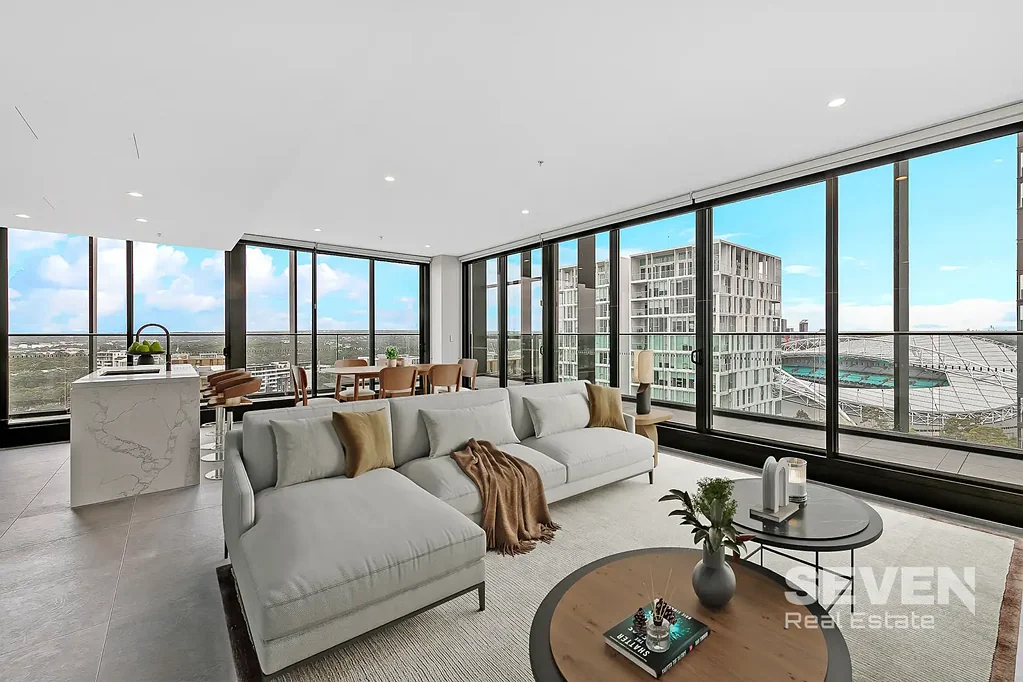 Lidcombe 3房 海景环绕阳台 180度悉尼美景 现代厨房 豪华综合体 Stunning Penthouse in Ideal Location