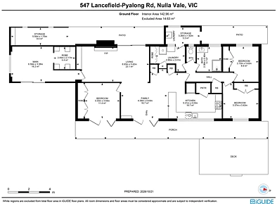 फ्लोर प्लान - 547 Pyalong Road, Lancefield, VIC 3435