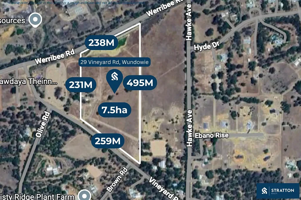 Wundowie  7.55ha Lifestyle Opportunity with Subdivision Potential & Future Eastlink Value