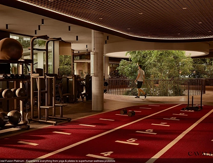 1406/20 Festival Place, Newstead, Brisbane - Inner City Region, 3 Schlafzimmer, 2 Badezimmer, Apartment