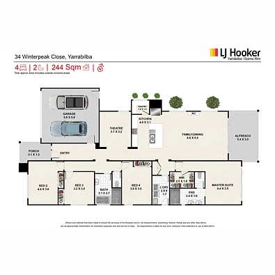 34 Winterpeak Close, Yarrabilba, QLD 4207, 4 Bedrooms, 2 Bathrooms, House