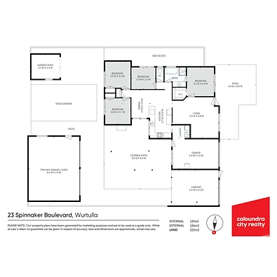 23 Spinnaker Boulevard, Wurtulla, QLD 4575, 4 slaapkamers, 1 badkamers, House