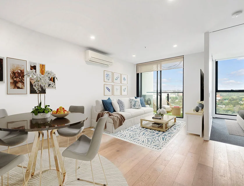 1005/91 Galada Avenue, Parkville, Melbourne CBD, 2 Kuwarto, 1 Banyo, Apartment