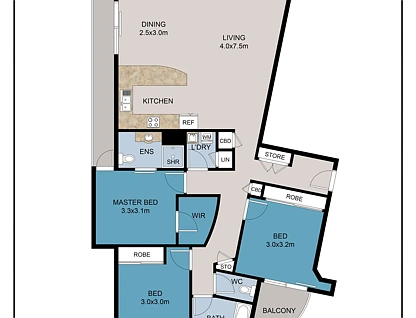 25/6-8 Aerodrome Road, Maroochydore, Sunshine Coast, 3 침실, 2 욕실, Apartment