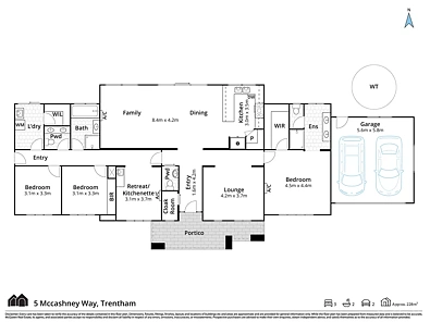 Plano ng Bahay - 5 McCashney Way, Trentham, VIC 3458