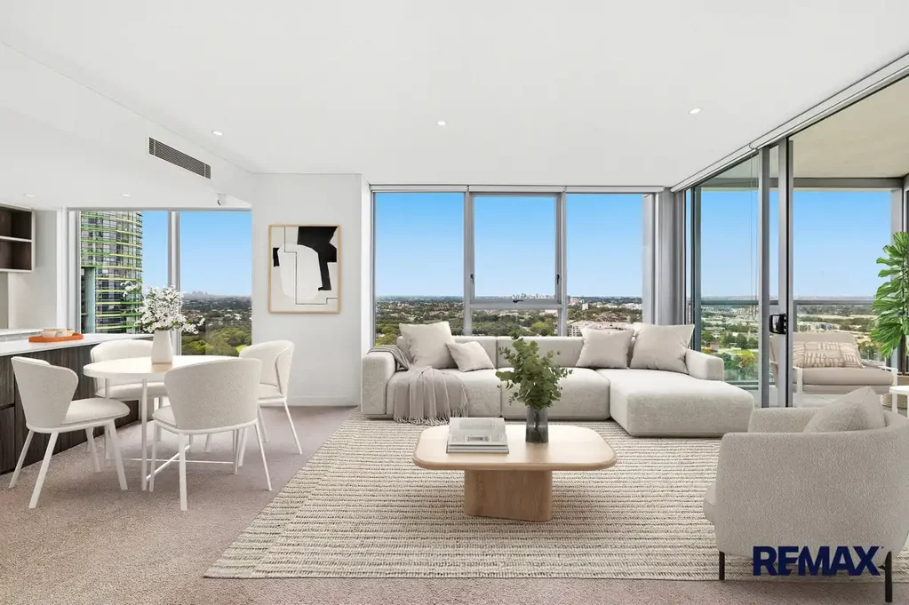 Sydney Olympic Park 3غرفة نوم Sky‑High Luxury Panoramic View 3‑Bedroom on Level 22
