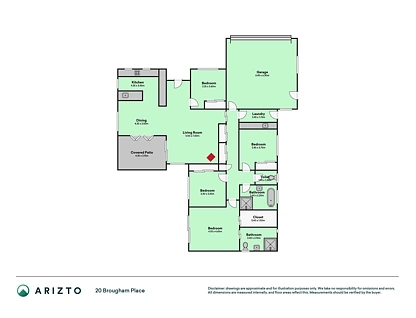 20 Brougham Place, Springvale, 4 chambres, 2 salles de bain, House