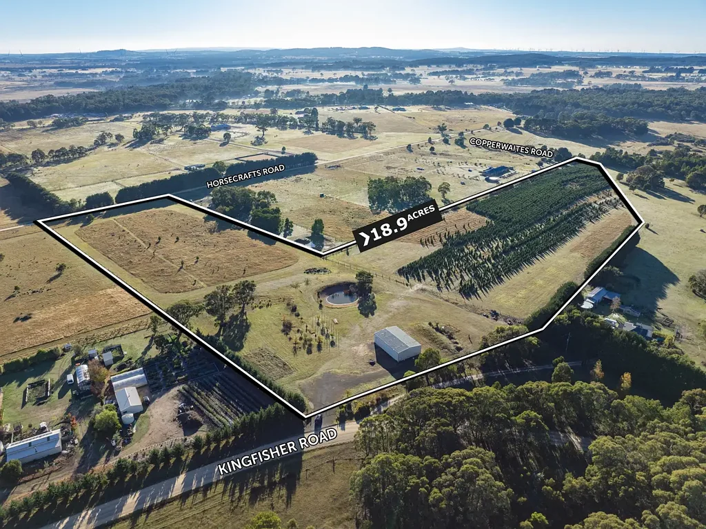 Lal Lal  18.9 Acres of Pure Potential: Premium Rural Living with Three Road Frontages