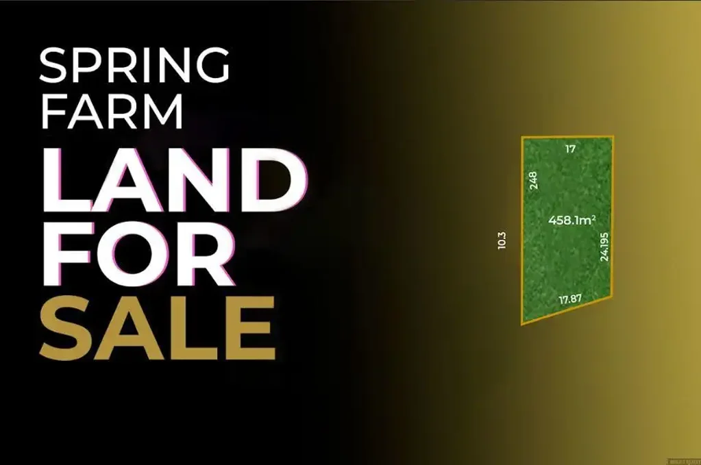 Spring Farm Exclusive Land Opportunity in Spring Farm - Registration anticipated Q4 2027