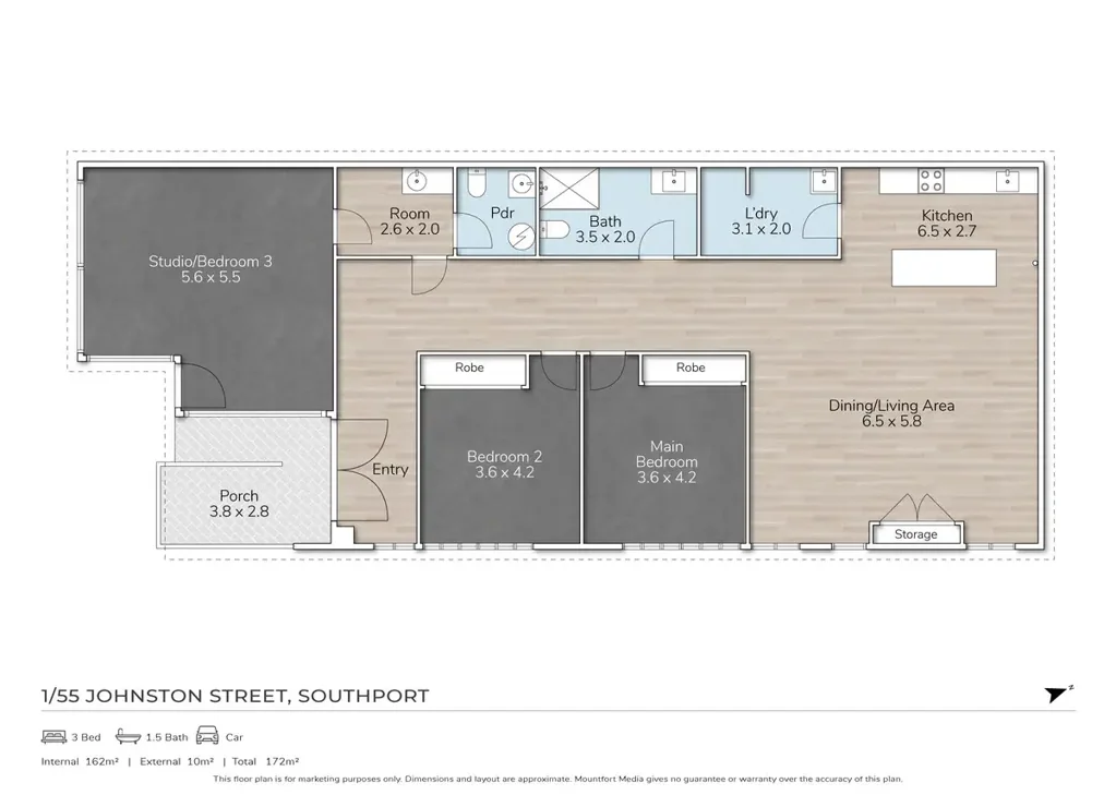 Multi Use Home + Wheelchair Access + Front room could be use