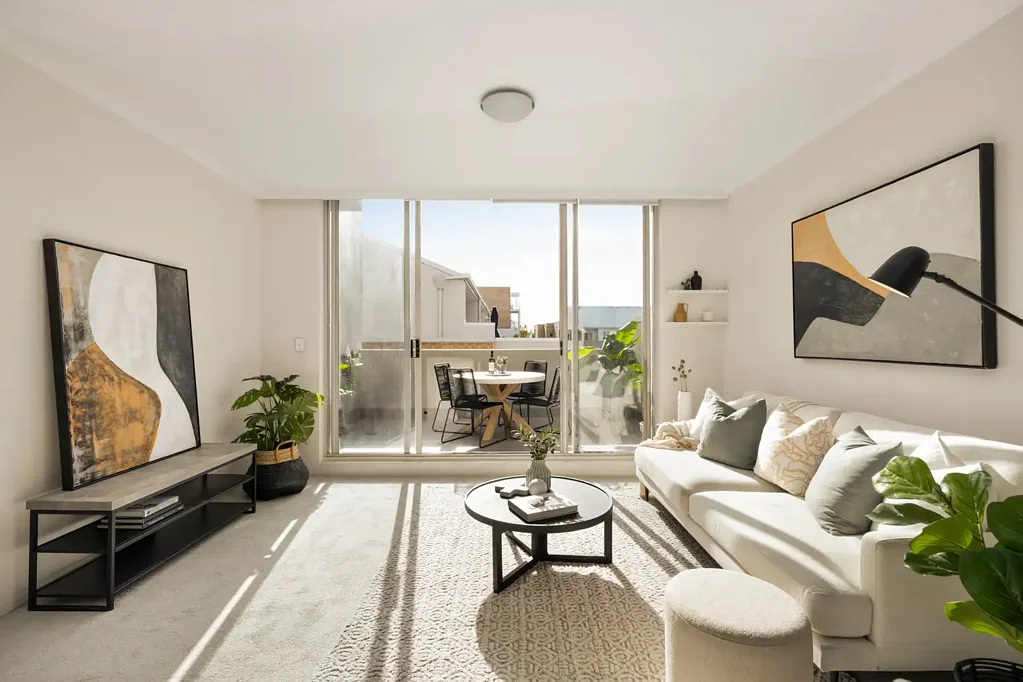 Alexandria 1Kwarto Stylish split-level apartment in a connected city-fringe setting