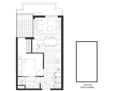 M-City 415/2 Connam Avenue, Clayton, Bayside, 1 Schlafzimmer, 1 Badezimmer, Apartment