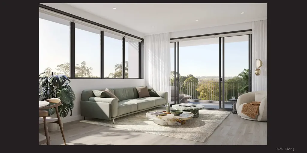 Turramurra 2房 Turramurra中心景观 600米步行车站 精心打理庄园 现代豪华公寓 私人花园阳台 全景视野放松 Discover Stunning New Residences: 1, 2 and 3 Bedrooms Await!!